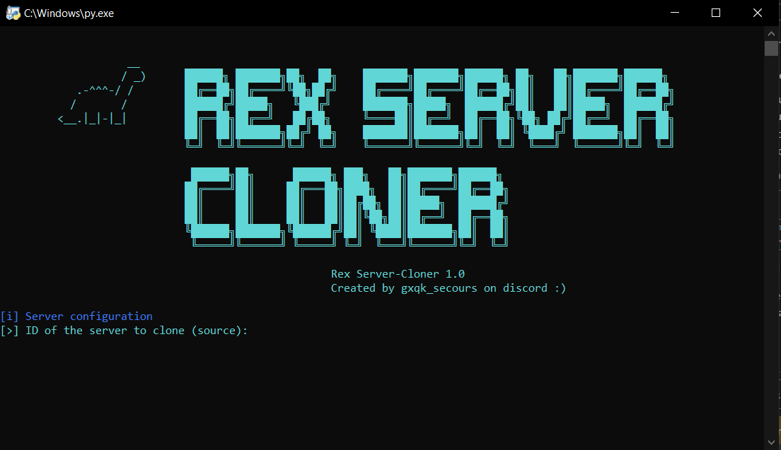 Rex Server Cloner