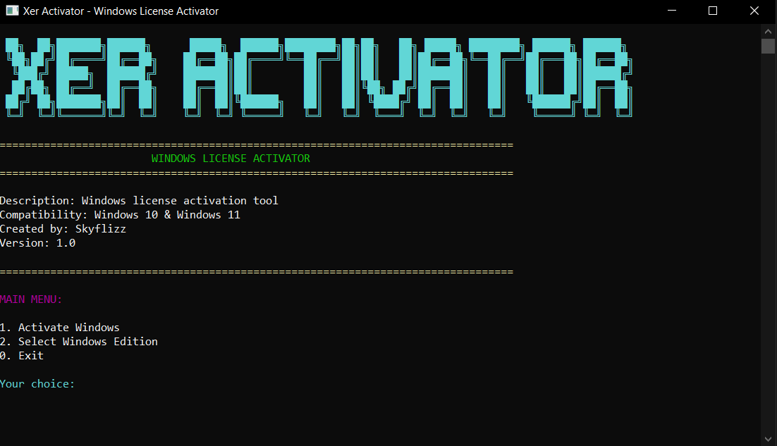 Xer Activator